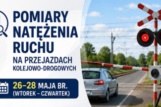 Pomiary natężenia ruchu drogowego na przejazdach kolejowo-drogowych