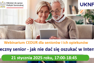 Bezpieczny senior – jak nie dać się oszukać w Internecie