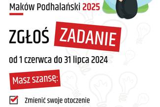 Nie czekaj, złóż projekt! Makowski Budżet Obywatelski wystartował!