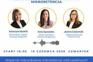 Nowy program dotacji dla mieszkańców - Mikroretencja 2026 - Q&A