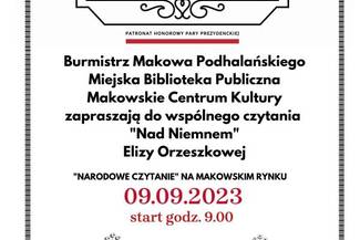 Narodowe Czytanie 2023