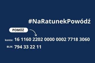 Pomoc dla powodzian: numer konta bankowego do wpłat