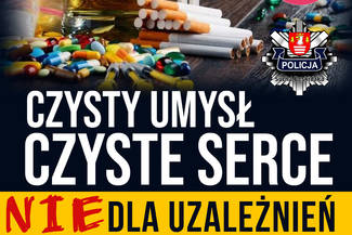 Konkursu dla uczniów klas 4 w ramach projektu „Czysty Umysł, Czyste Serce – NIE dla uzależnień”